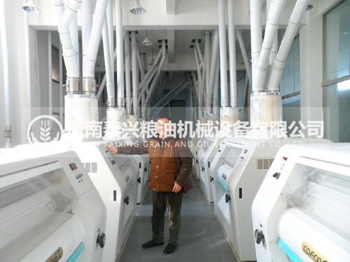 300噸級面粉機(jī)組